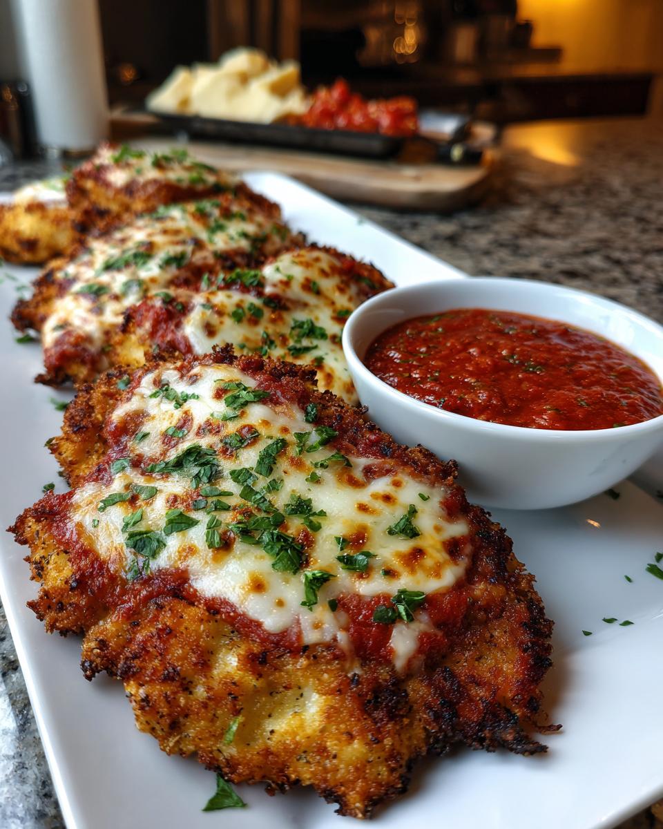 Crispy Air Fryer Chicken Parmesan - detail 4