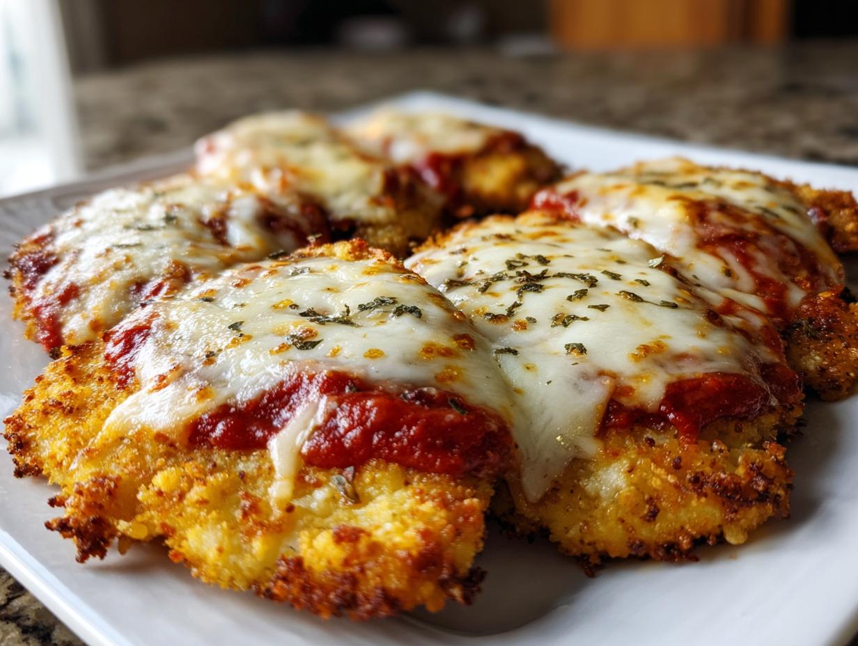 Crispy Air Fryer Chicken Parmesan In Just 25 Minutes – Irresistible!