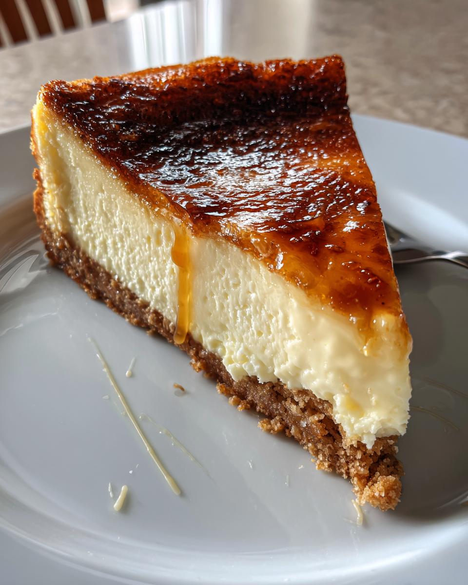 Crème Brûlée Cheesecake - detail 2