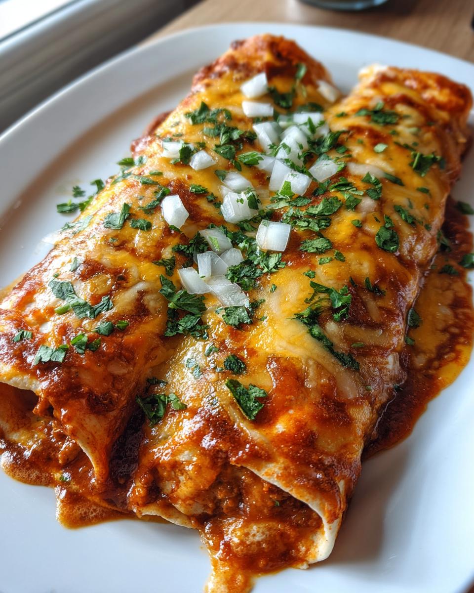 Easy Cheesy Ground Beef Enchiladas - detail 4
