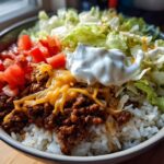 Easy Taco Rice Bowl