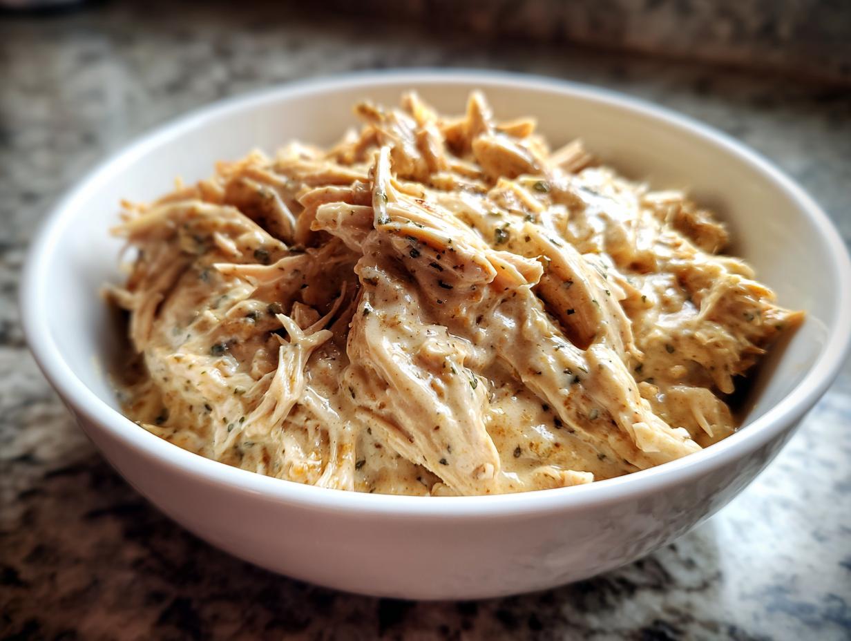 7-Minute Creamy Ranch Chicken Crock Pot Magic