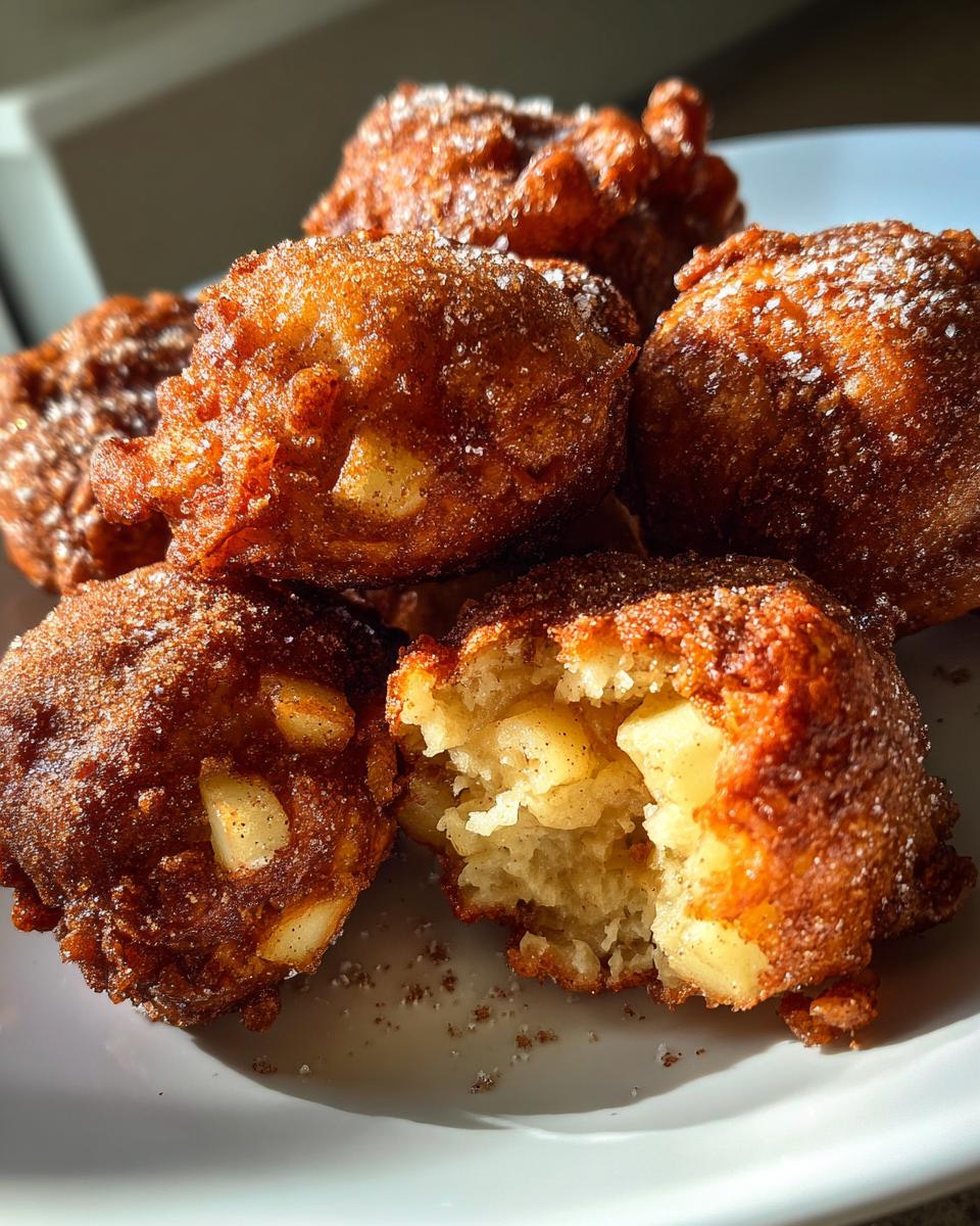 Healthy Air Fryer Apple Fritters - detail 1