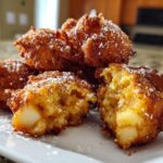 Healthy Air Fryer Apple Fritters