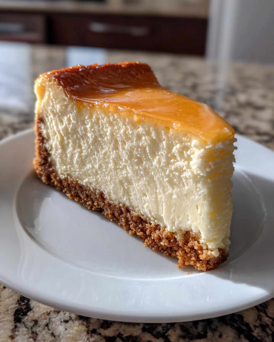 New York Style Cheesecake for Holidays and Birthdays - detail 2