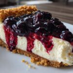 No Bake Blueberry Cheesecake