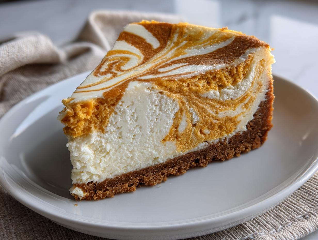 Pumpkin Swirl Cheesecake: 3 Secrets to Perfect Creamy Layers