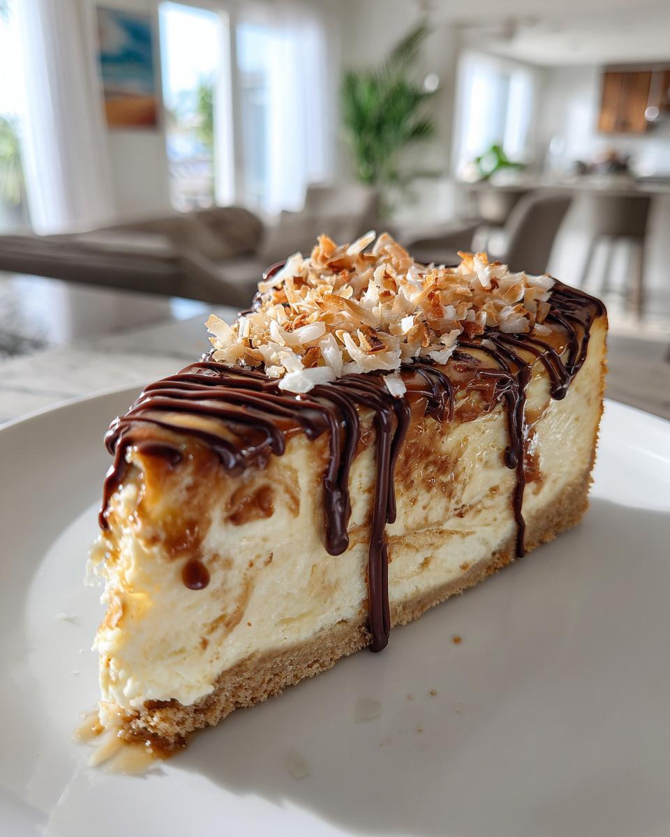 Samoa Cheesecake Recipe - detail 4