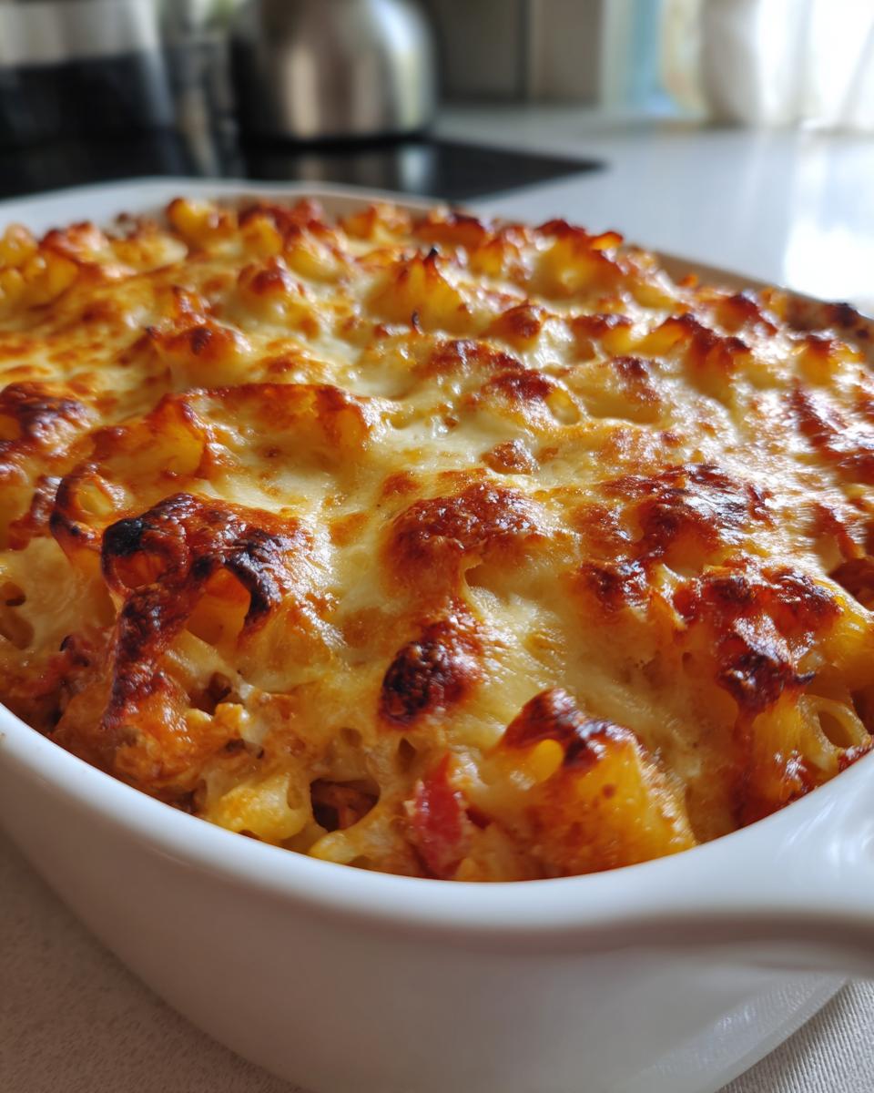 Tomato Tuna Pasta Bake - detail 2