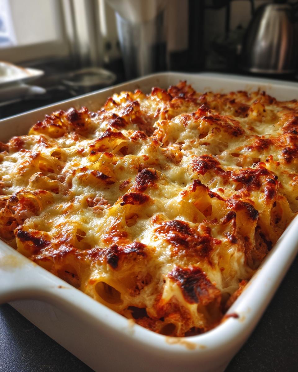 Tomato Tuna Pasta Bake - detail 3