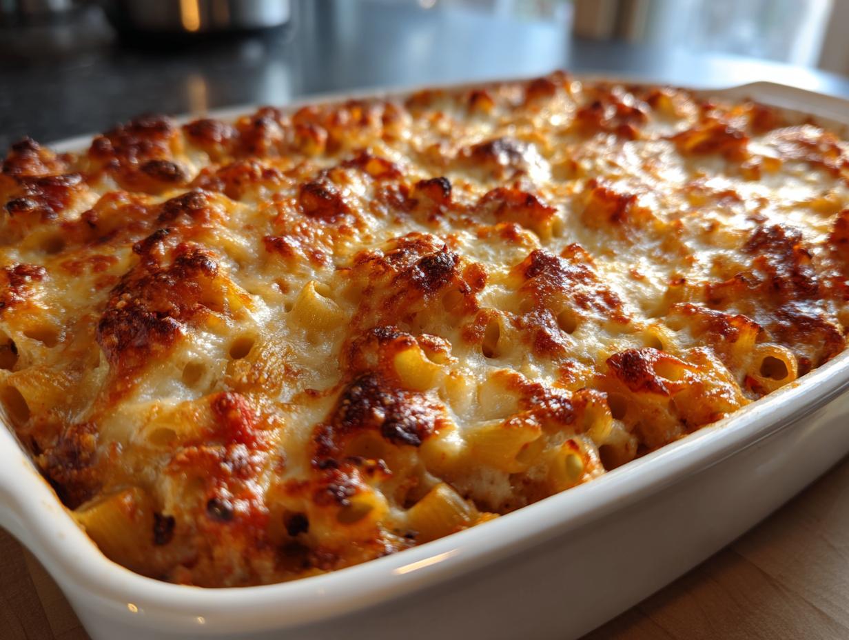 40-Minute Tomato Tuna Pasta Bake: Irresistibly Cheesy Comfort