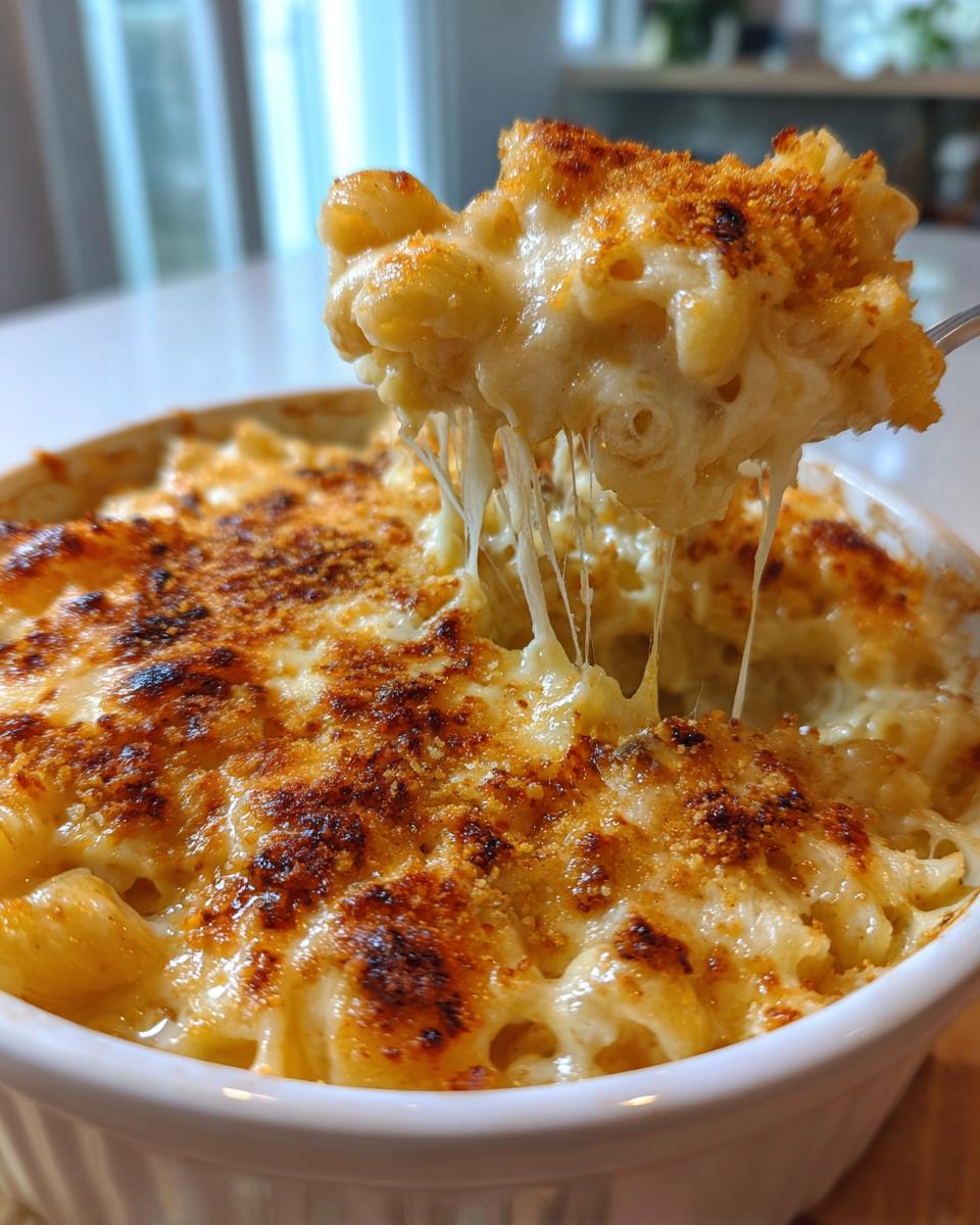 Ultimate Cheesy Baked Mac and Cheese Delight - detail 1