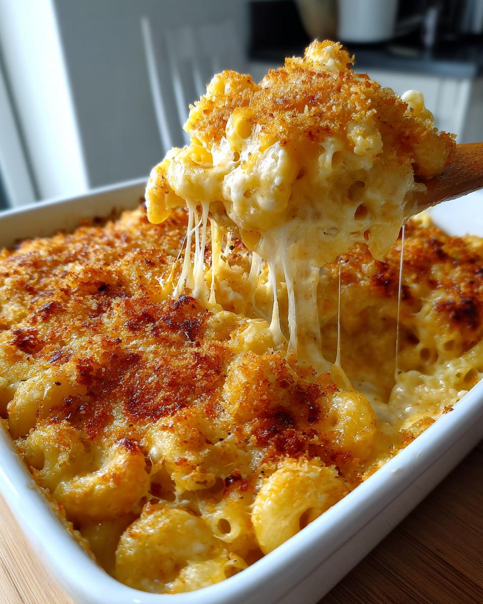 Ultimate Cheesy Baked Mac and Cheese Delight - detail 3