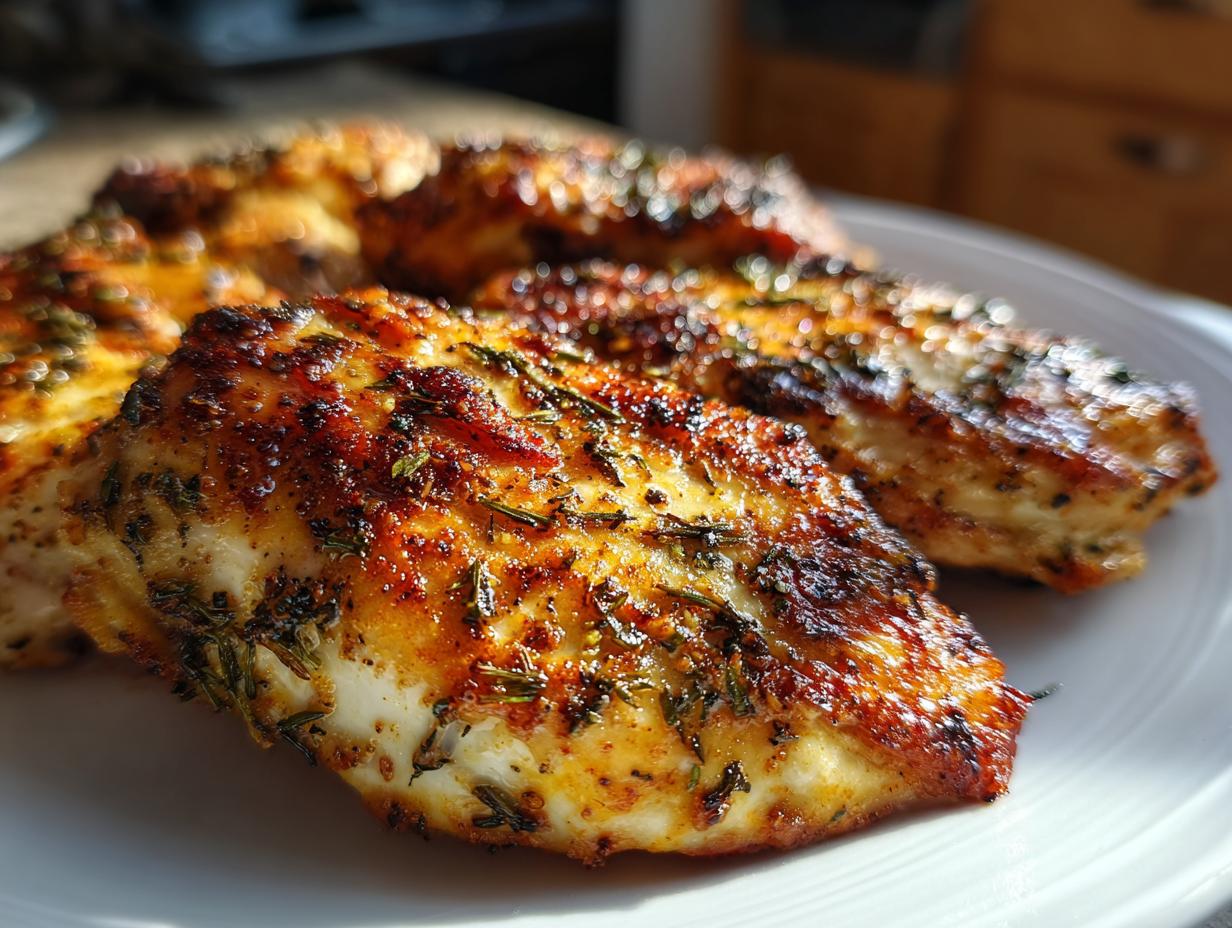 Juicy Air Fryer Chicken Breasts Ready in 20 Minutes