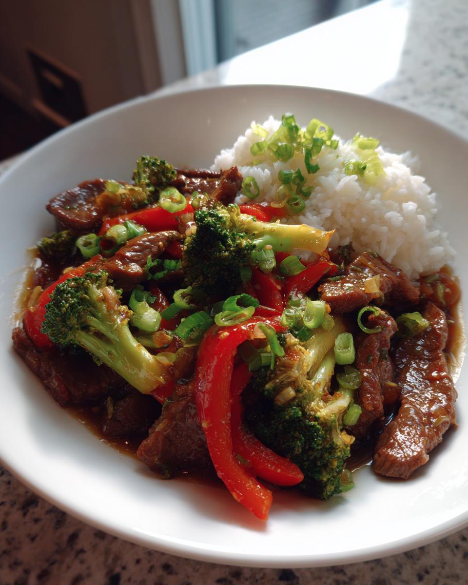 Asian Sweet Ginger Beef Stir Fry - detail 5