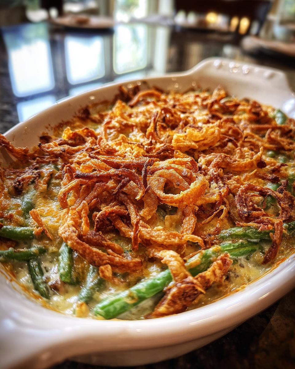Best Southern Green Bean Casserole Recipe for Thanksgiving Gatherings - detail 1