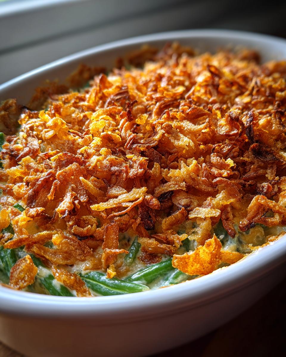 Best Southern Green Bean Casserole Recipe for Thanksgiving Gatherings - detail 2