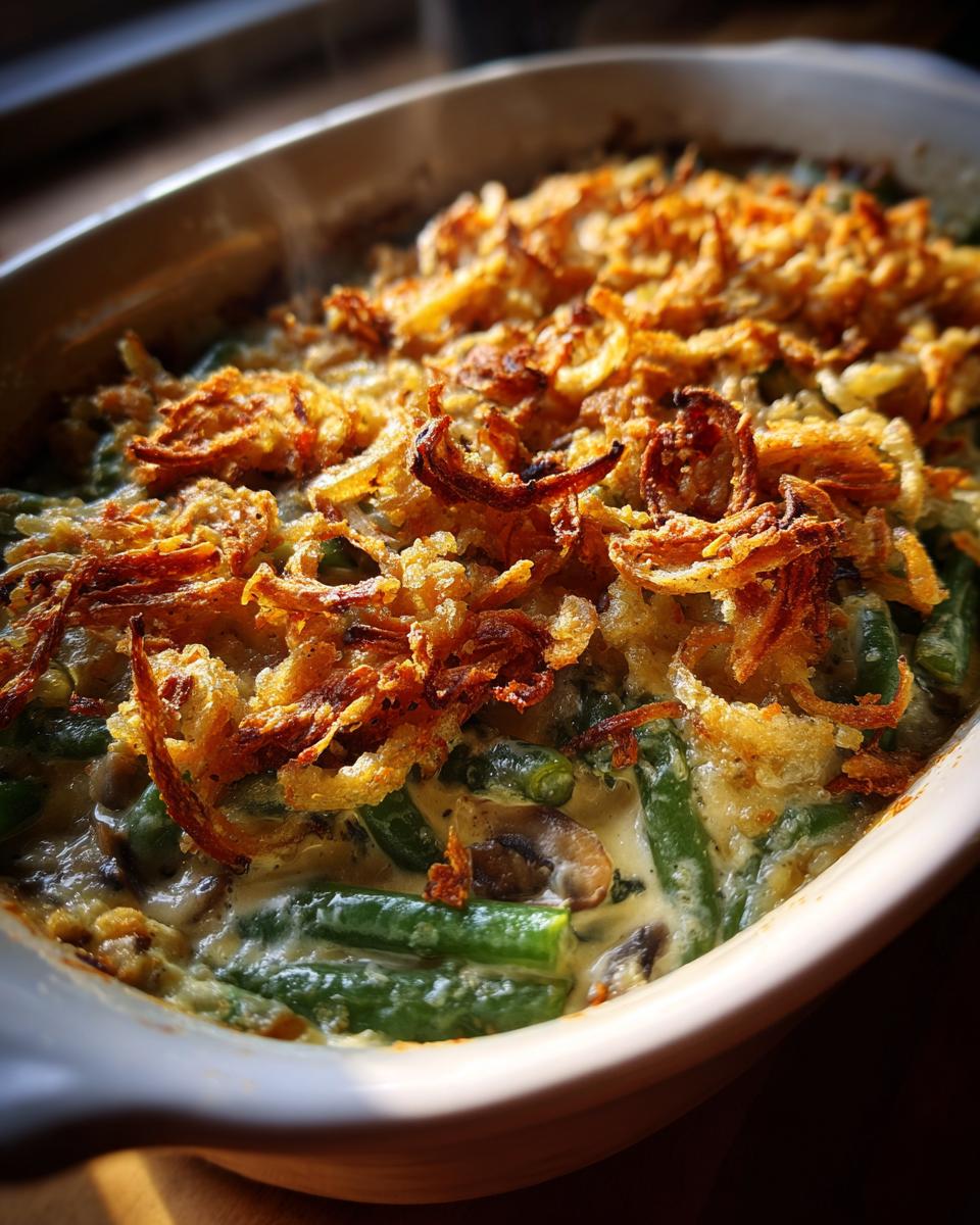Best Southern Green Bean Casserole Recipe for Thanksgiving Gatherings - detail 3