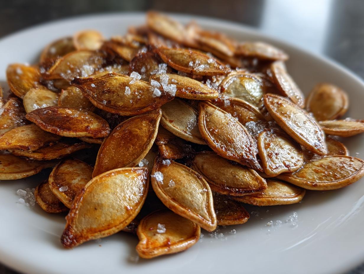 Irresistible Classic Salted Roasted Pumpkin Seeds in 30 Minutes