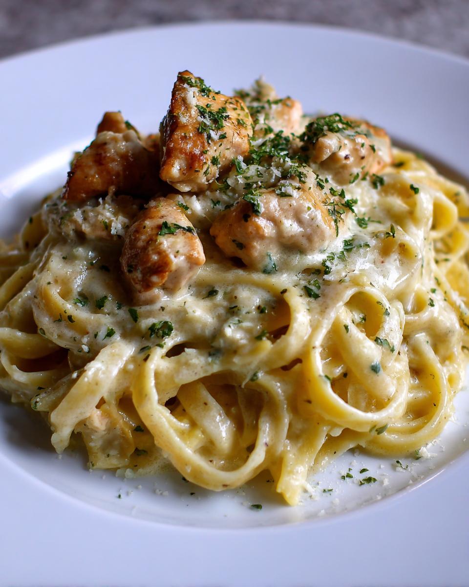 Creamy Garlic Parmesan Chicken Pasta - detail 2