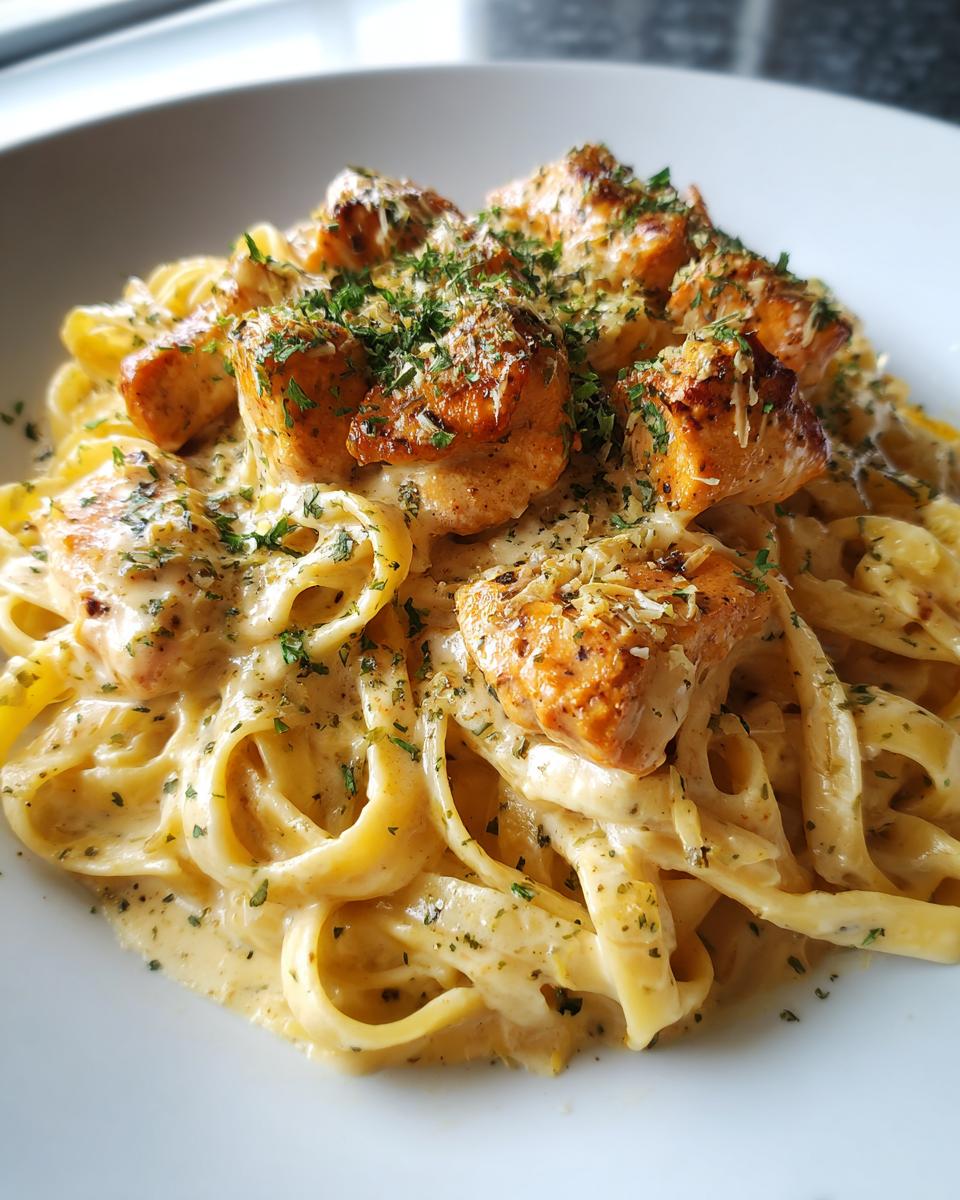 Creamy Garlic Parmesan Chicken Pasta - detail 3