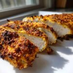 Crispy Air Fryer Parmesan Crusted Chicken Recipe