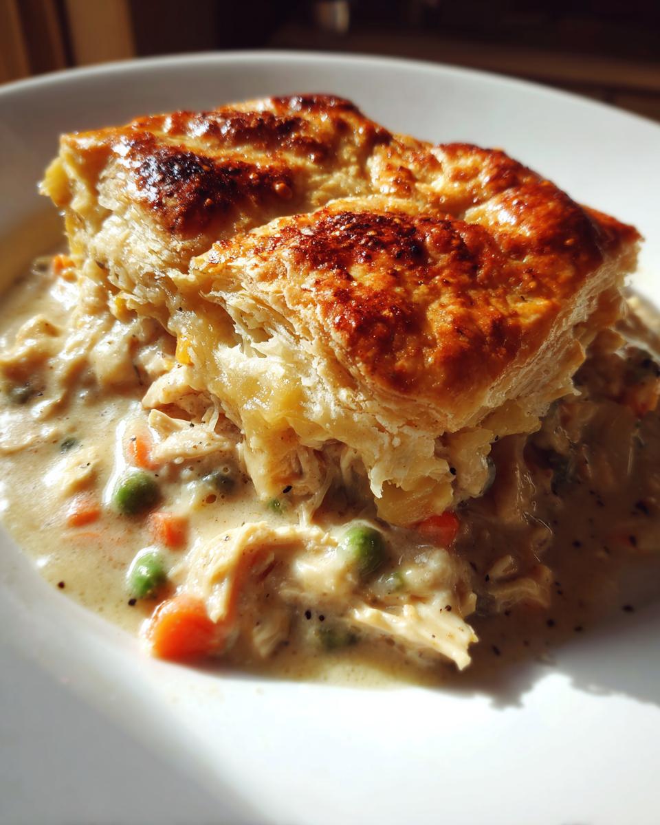 Crock Pot Chicken Pot Pie (Easy Comfort Food!) - detail 2