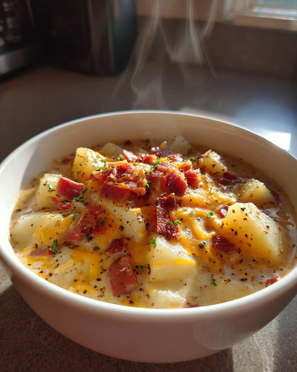 Crock Pot Crack Potato Soup - detail 1