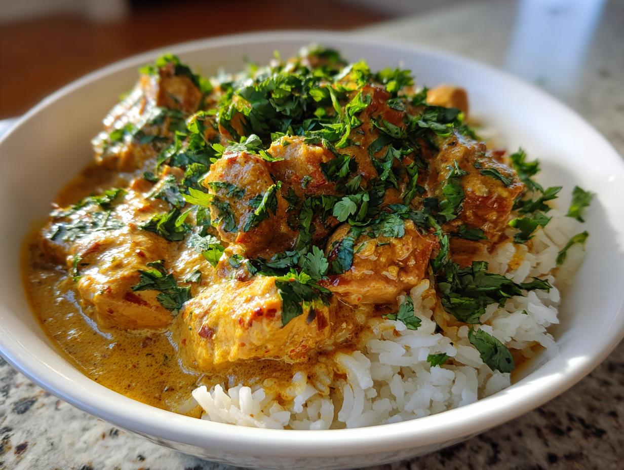 Lazy 6-Hour Crockpot Butter Chicken That Melts in Your Mouth