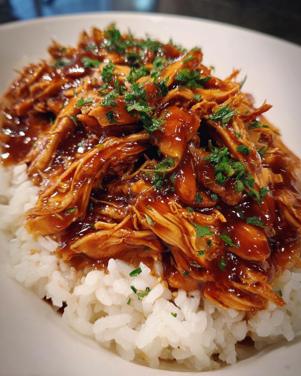 Dump and Go Crockpot Teriyaki Chicken - detail 3