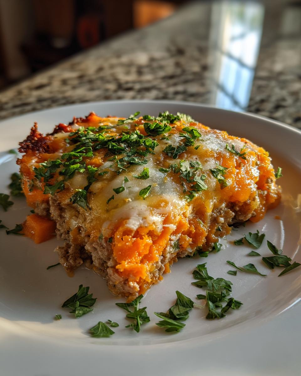 Easy Ground Turkey Sweet Potato Casserole - detail 3