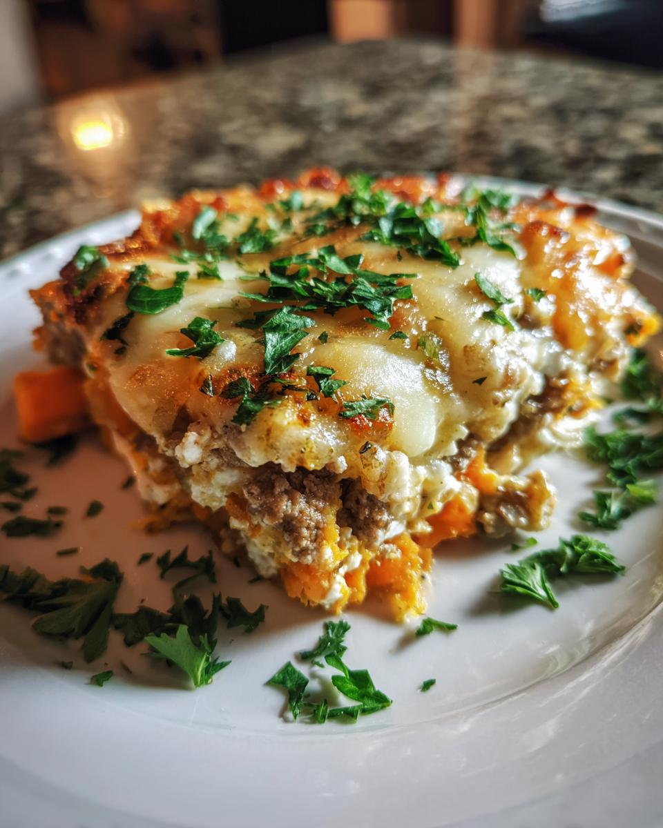 Easy Ground Turkey Sweet Potato Casserole - detail 4