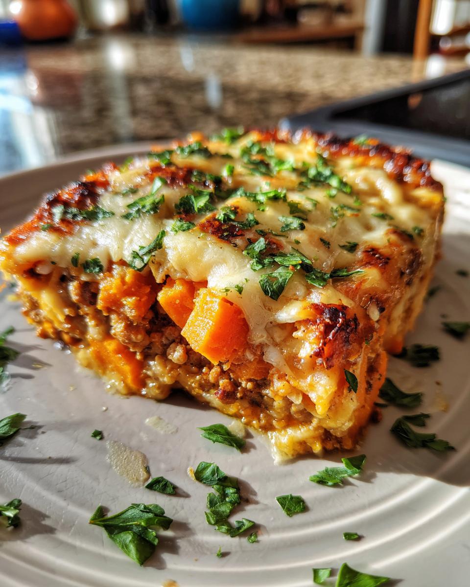 Easy Ground Turkey Sweet Potato Casserole - detail 5