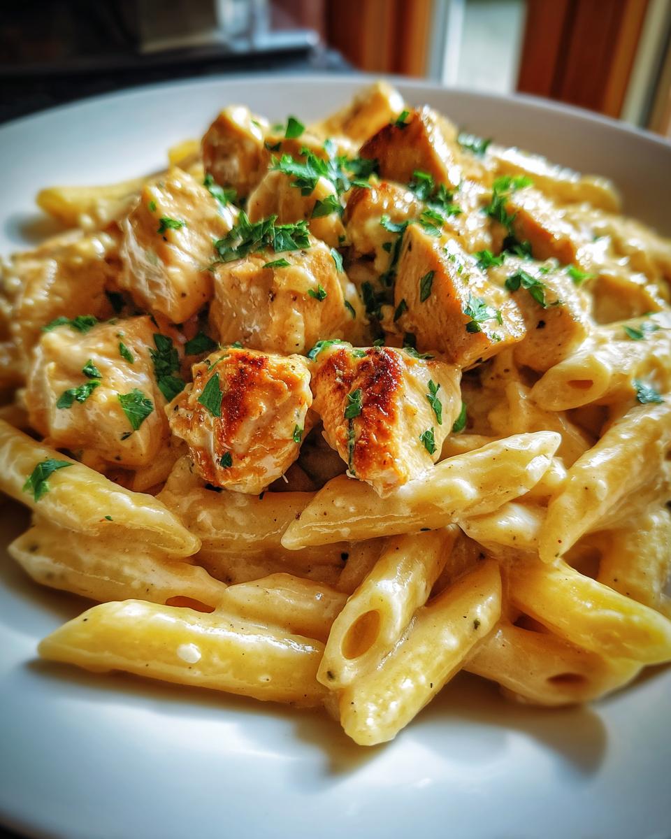 Easy Parmesan Chicken Pasta - detail 1