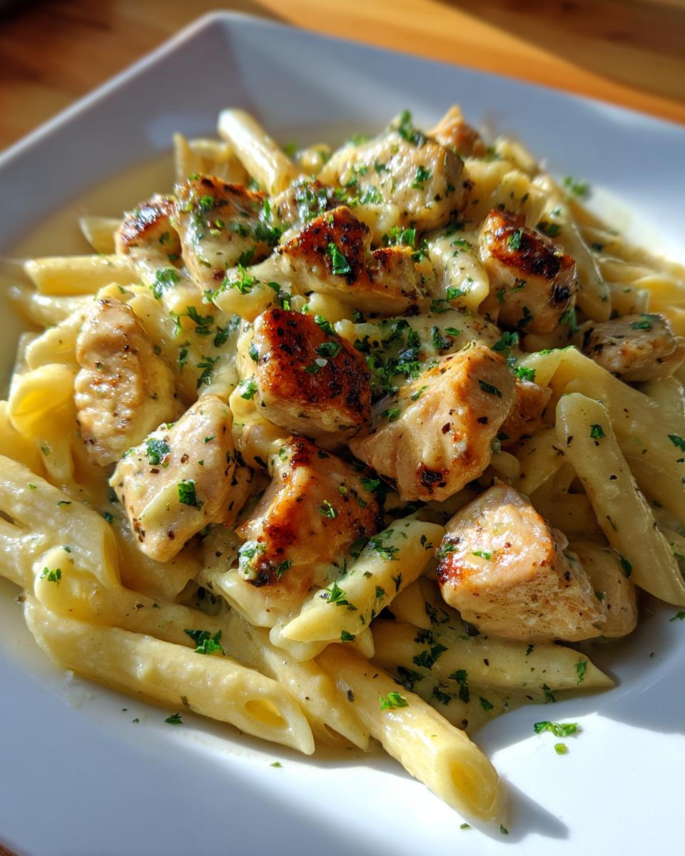 Easy Parmesan Chicken Pasta - detail 2
