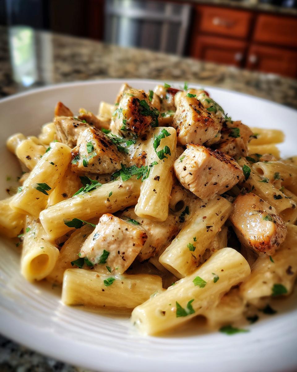 Easy Parmesan Chicken Pasta - detail 4