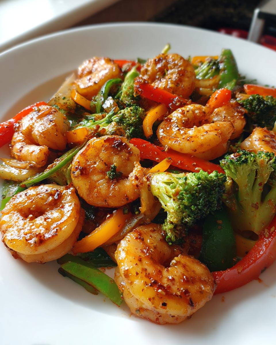 Easy Shrimp and Vegetable Stir-Fry - detail 2