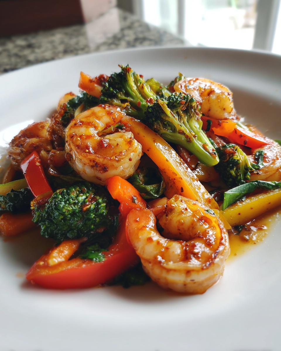 Easy Shrimp and Vegetable Stir-Fry - detail 3