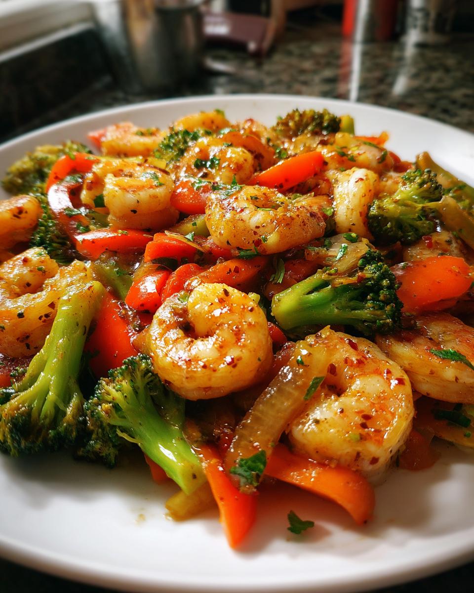 Easy Shrimp and Vegetable Stir-Fry - detail 4