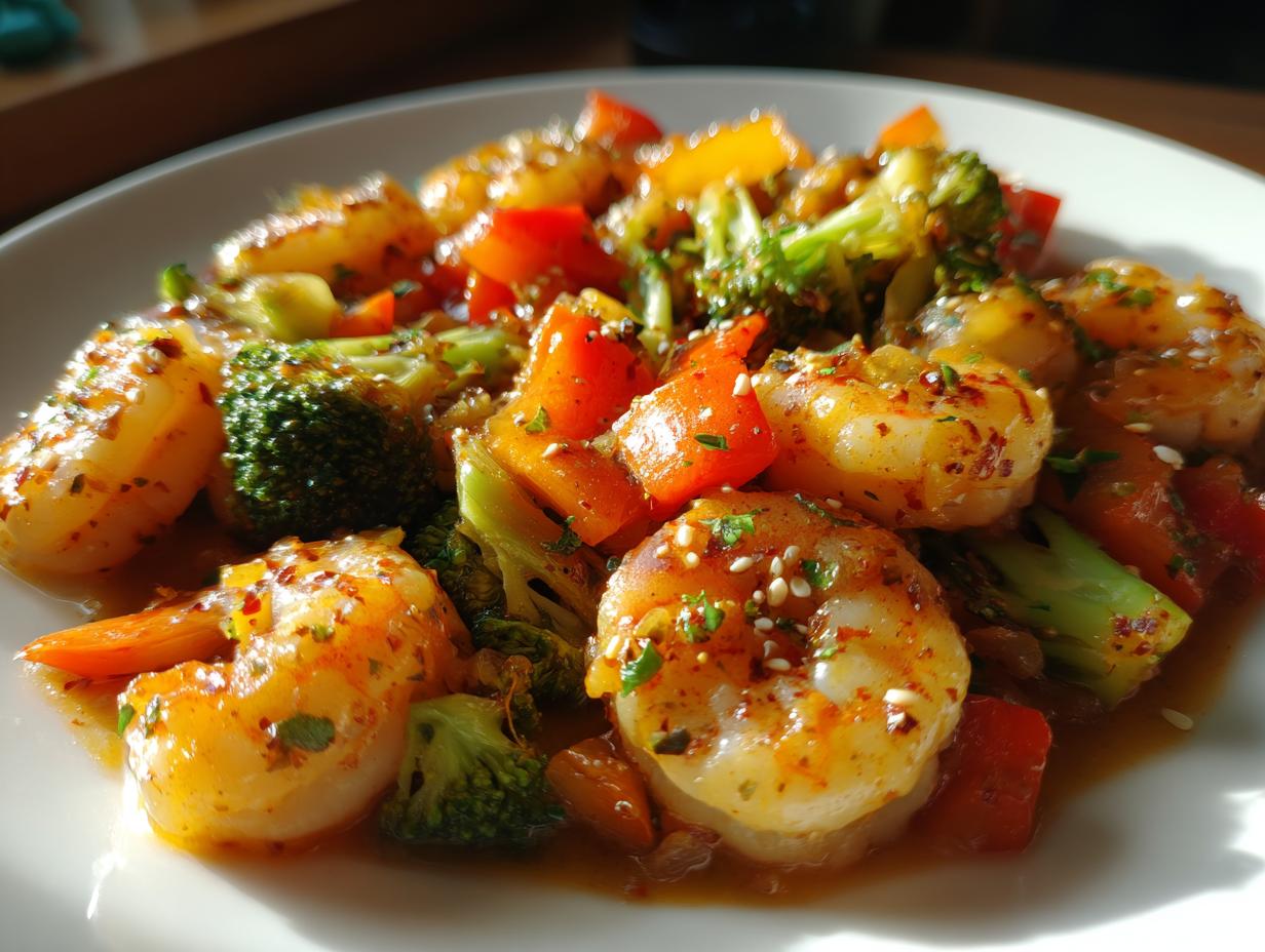 20-Minute Easy Shrimp and Vegetable Stir-Fry You’ll Devour