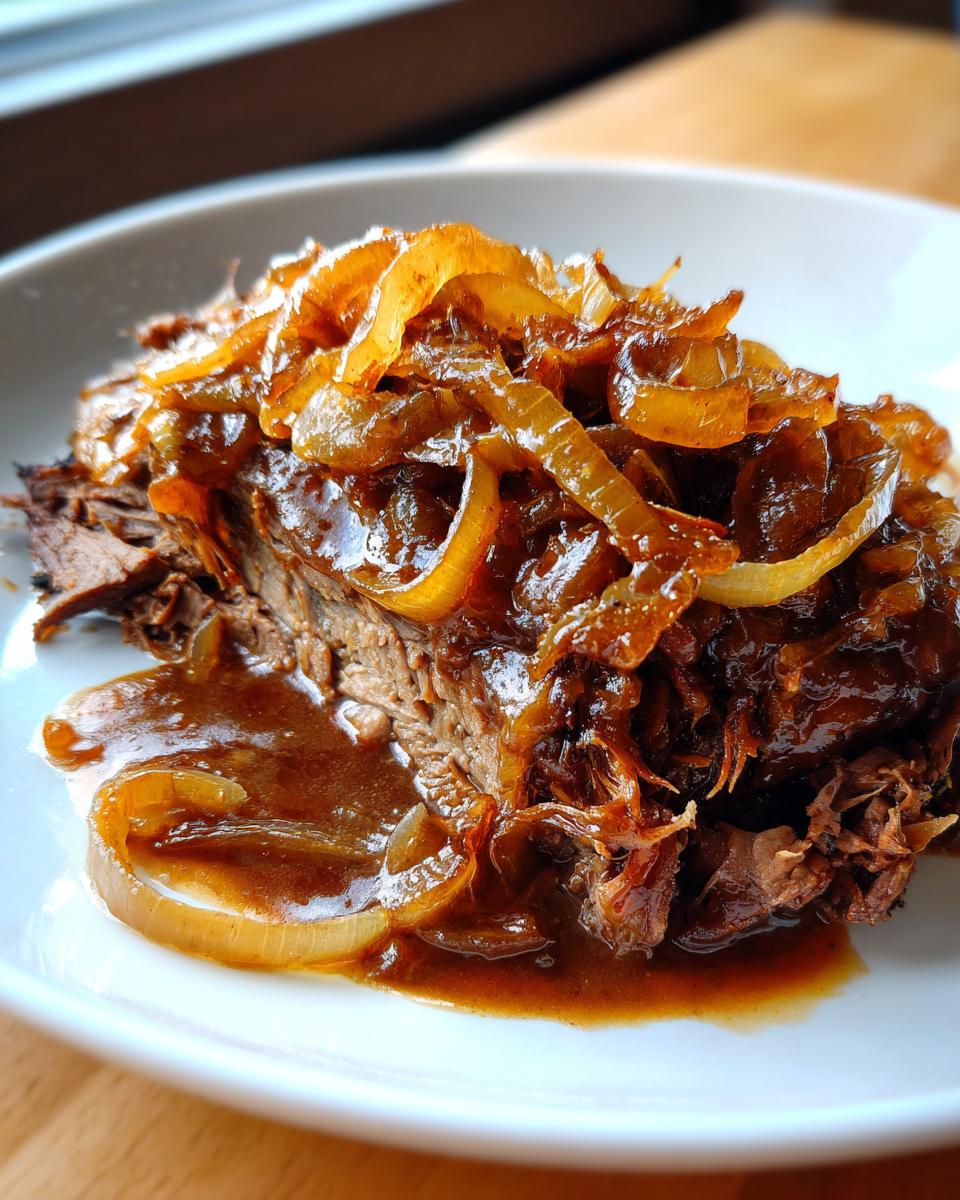 Easy Slow Cooker French Onion Roast - detail 1