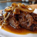 Easy Slow Cooker French Onion Roast