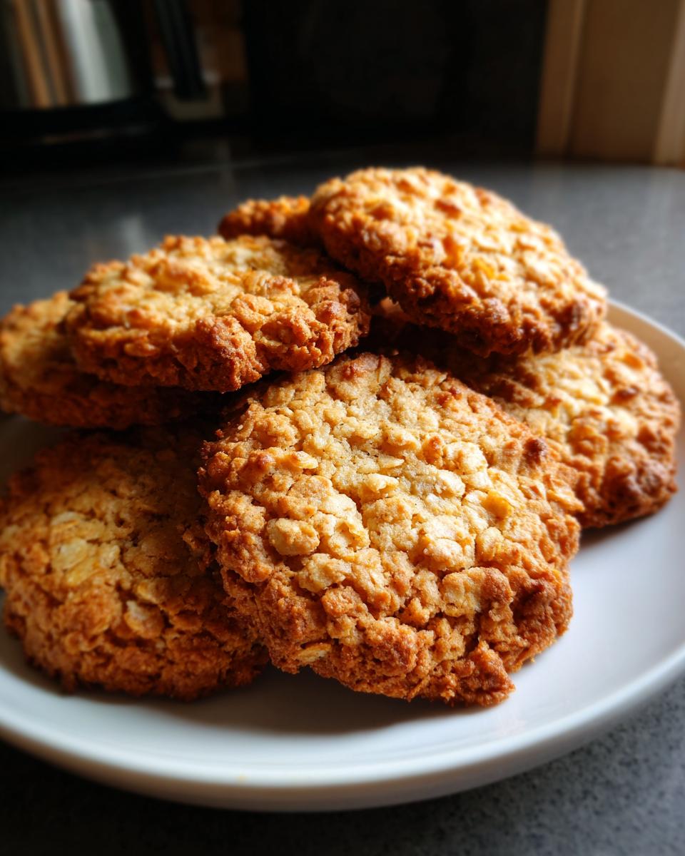 Homemade Air Fryer Oatmeal Cookies - detail 1
