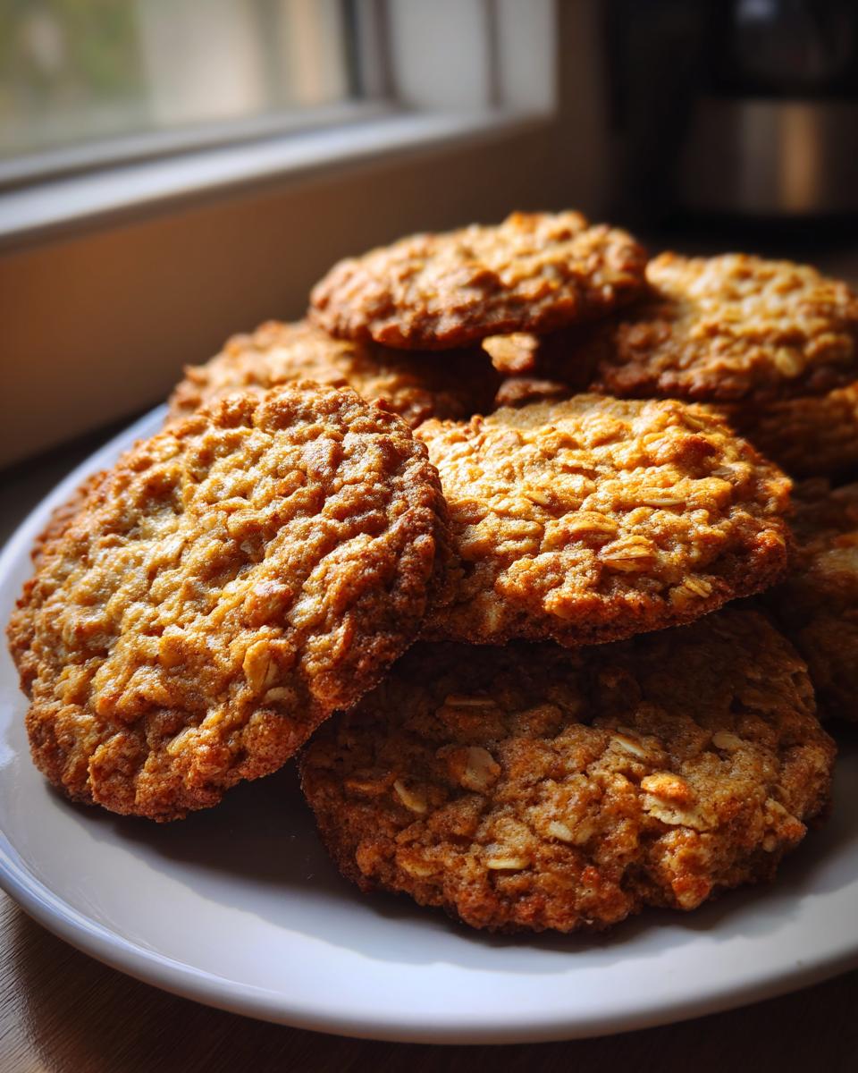 Homemade Air Fryer Oatmeal Cookies - detail 3