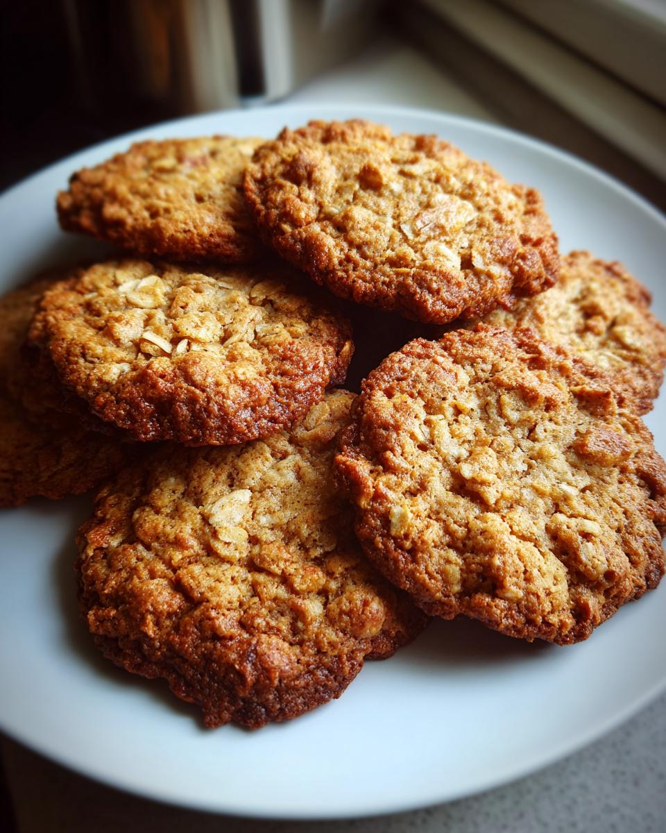 Homemade Air Fryer Oatmeal Cookies - detail 5