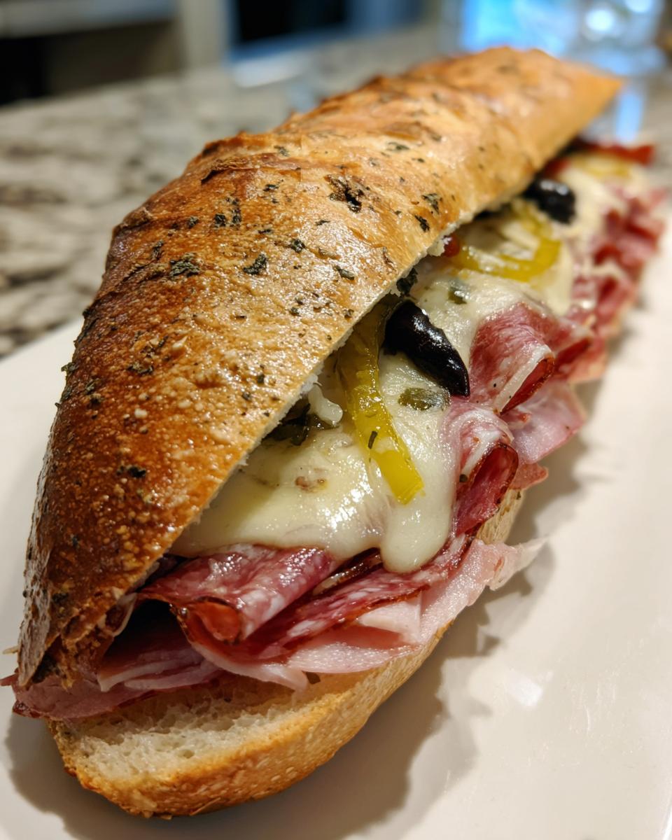Irresistible Baked Italian Sub Sandwiches Recipe - detail 2