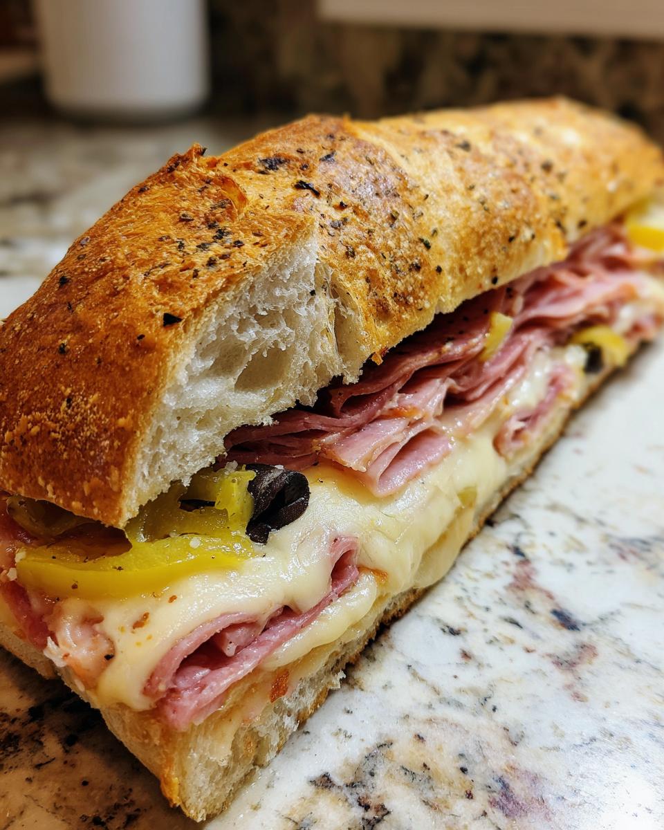 Irresistible Baked Italian Sub Sandwiches Recipe - detail 4