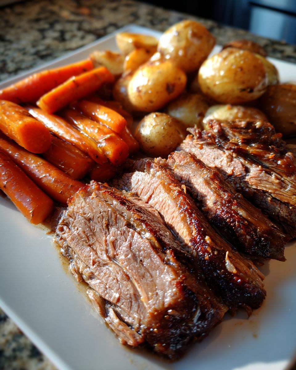 Juicy Slow Cooker Roast Beef - detail 1