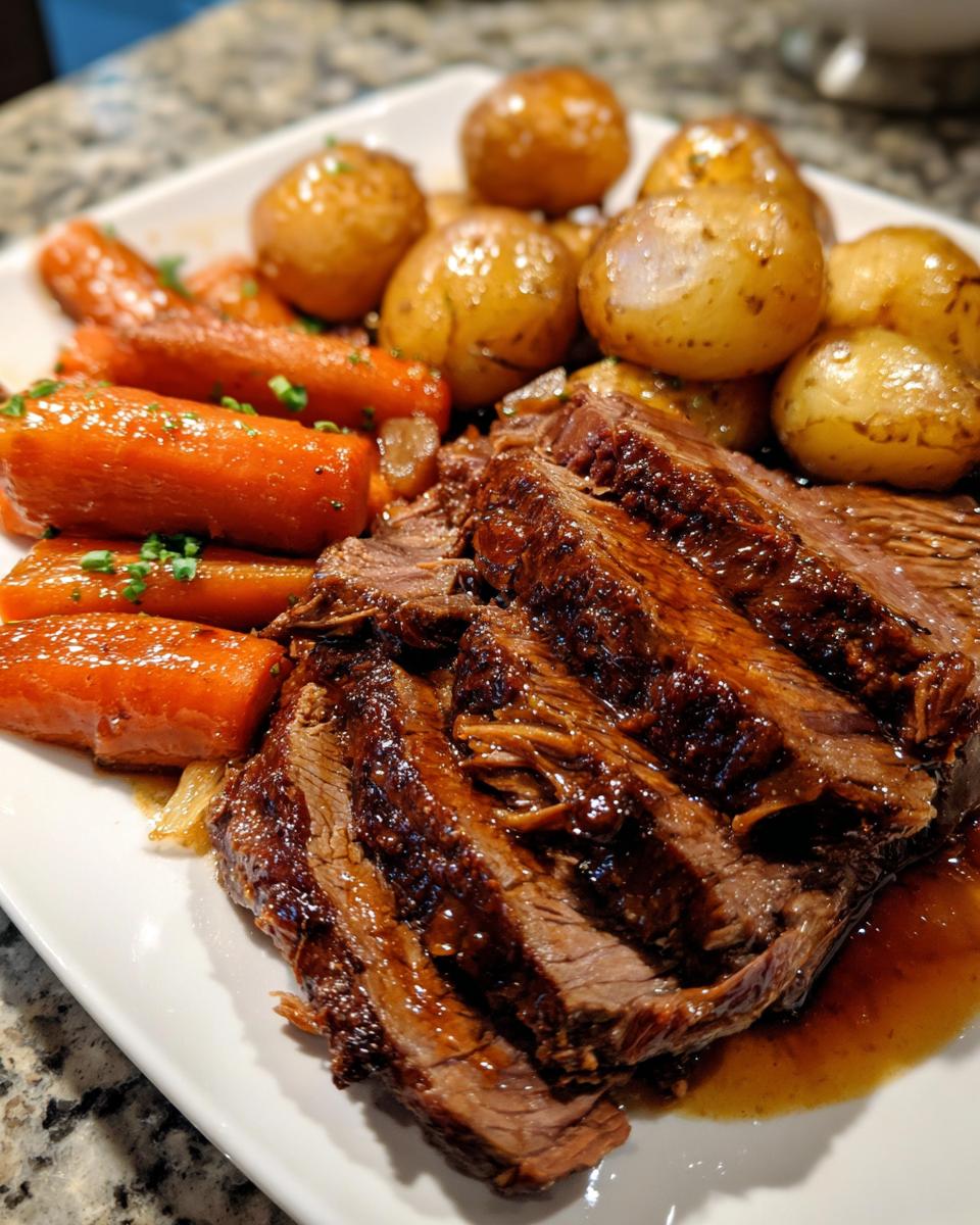 Juicy Slow Cooker Roast Beef - detail 3