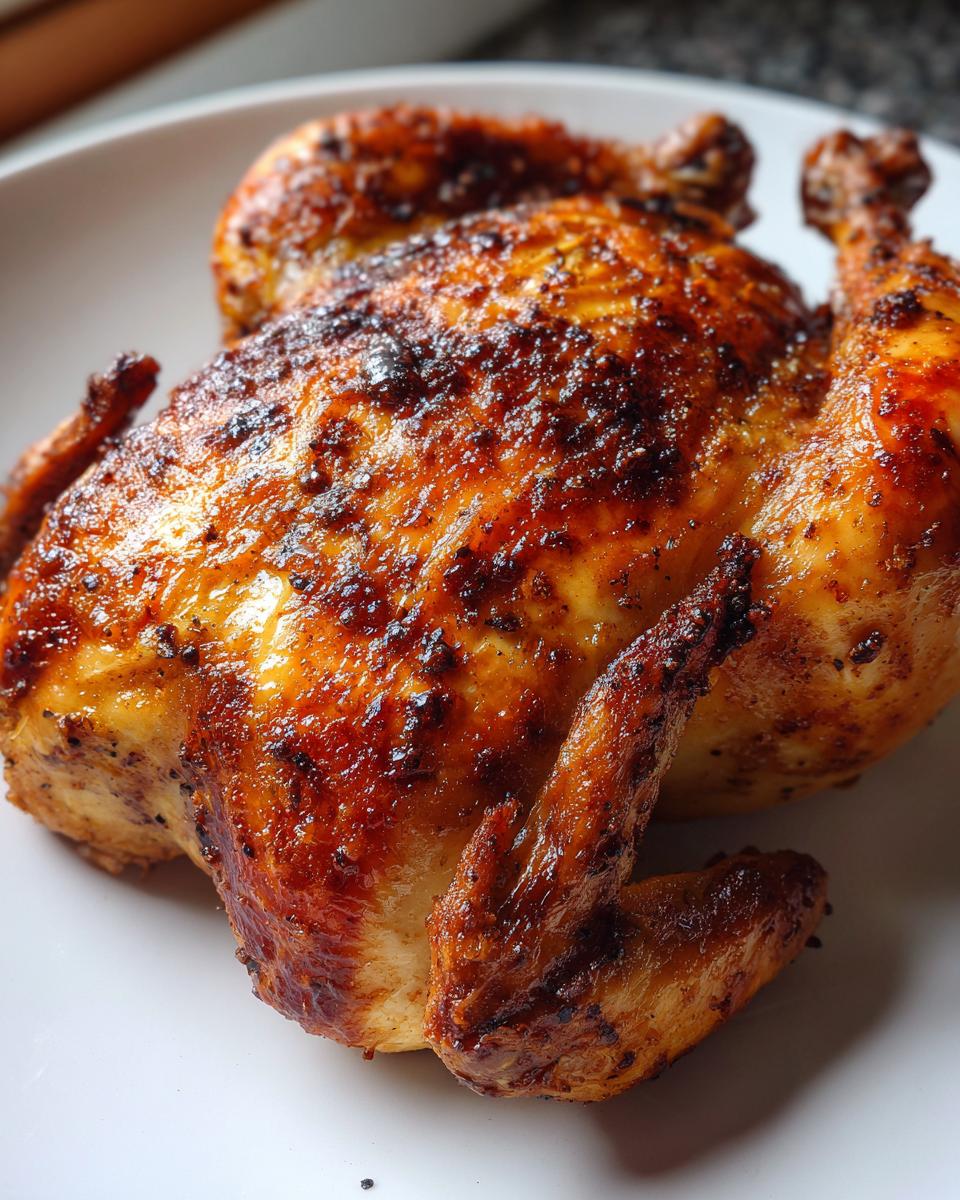 Juicy and Crispy Air Fryer Whole Roasted Chicken - detail 3